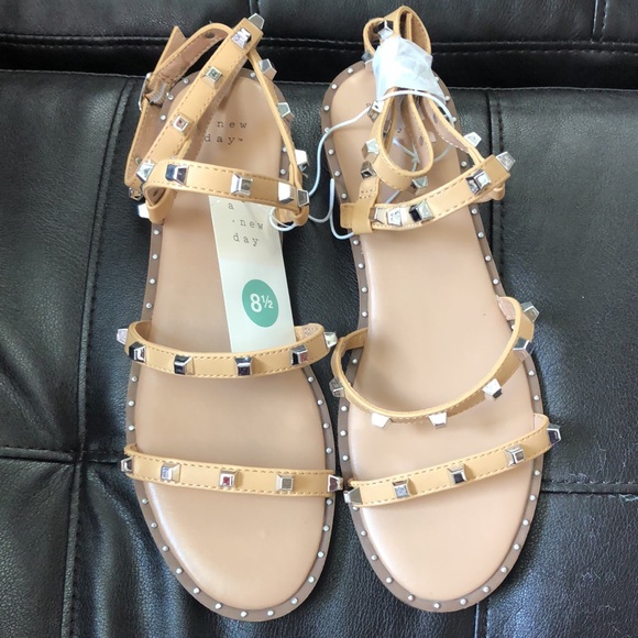 A New Day Astrid Studded Strappy Sandals - Picture 2 of 3